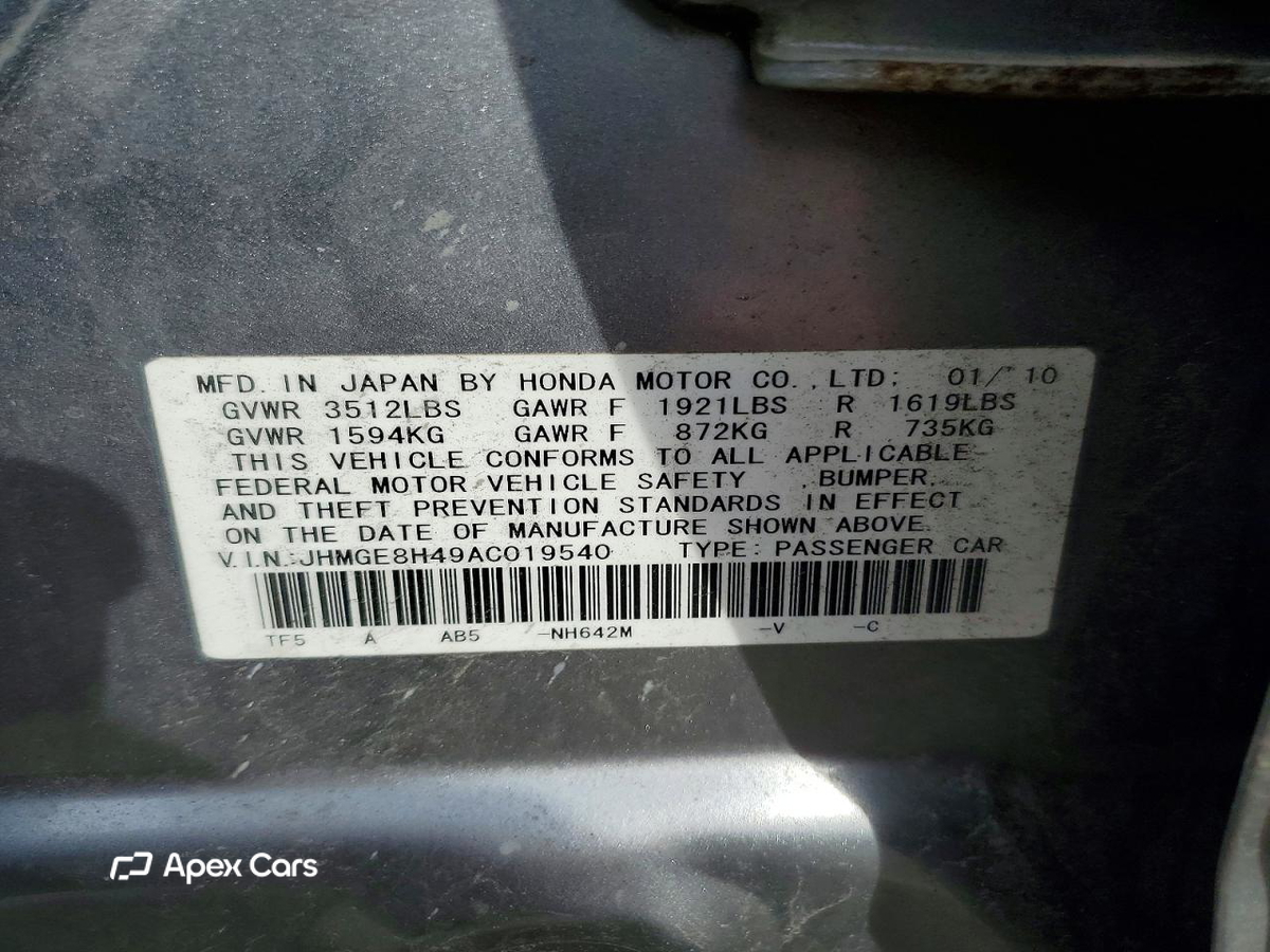 Honda Fit 2010