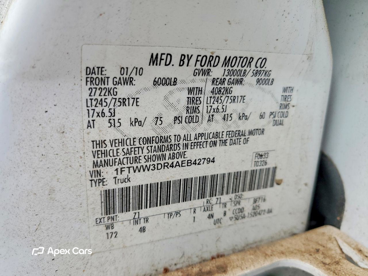 Ford F350 2010
