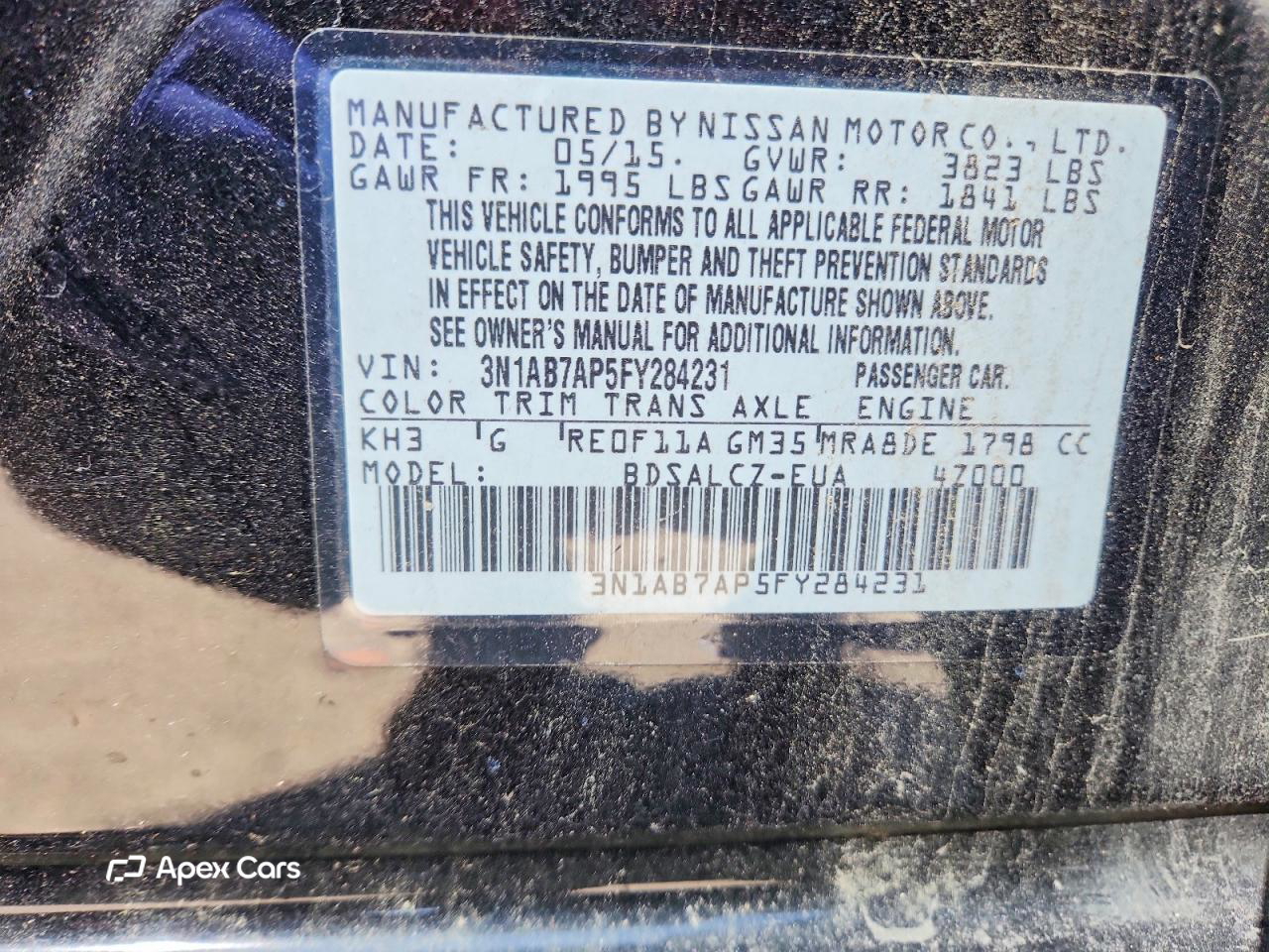 Nissan Sentra 2015