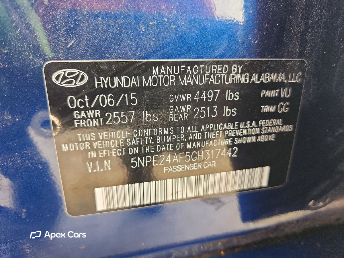 Hyundai Sonata 2016