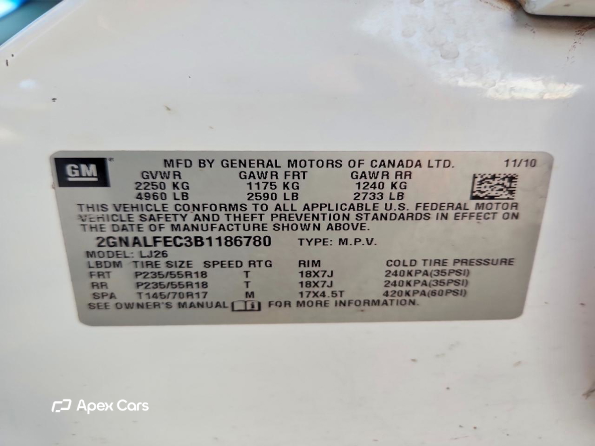 Chevrolet Equinox 2011