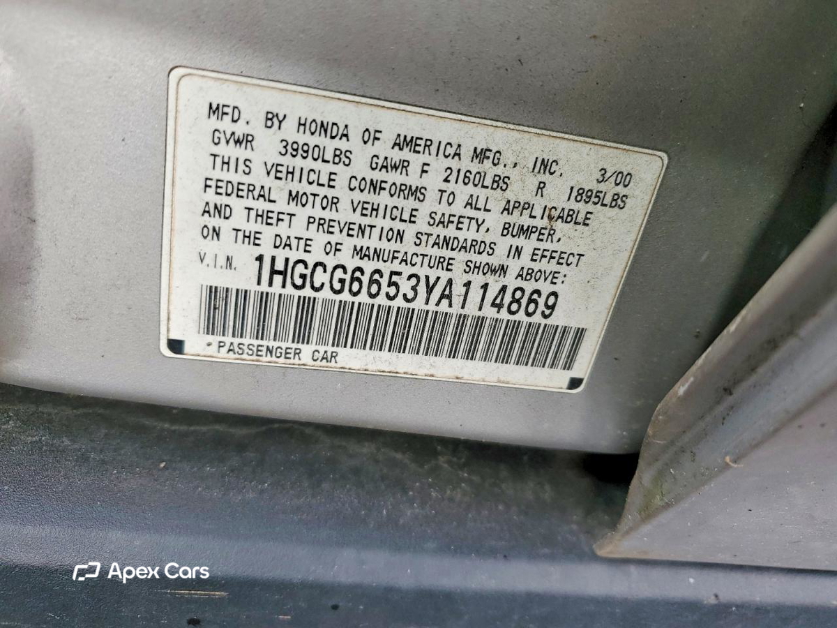 Honda Accord 2000