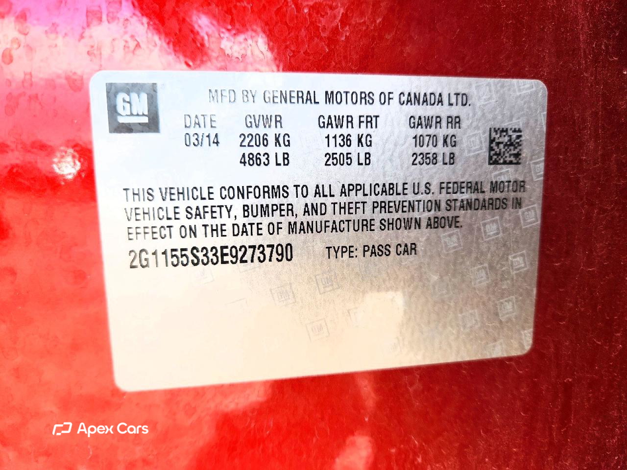 Chevrolet Impala 2014