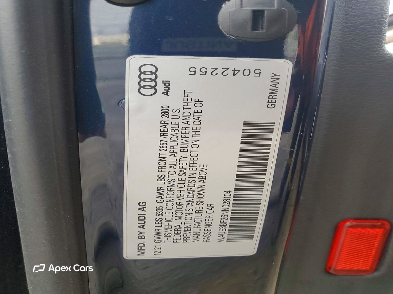 Audi A6 2022