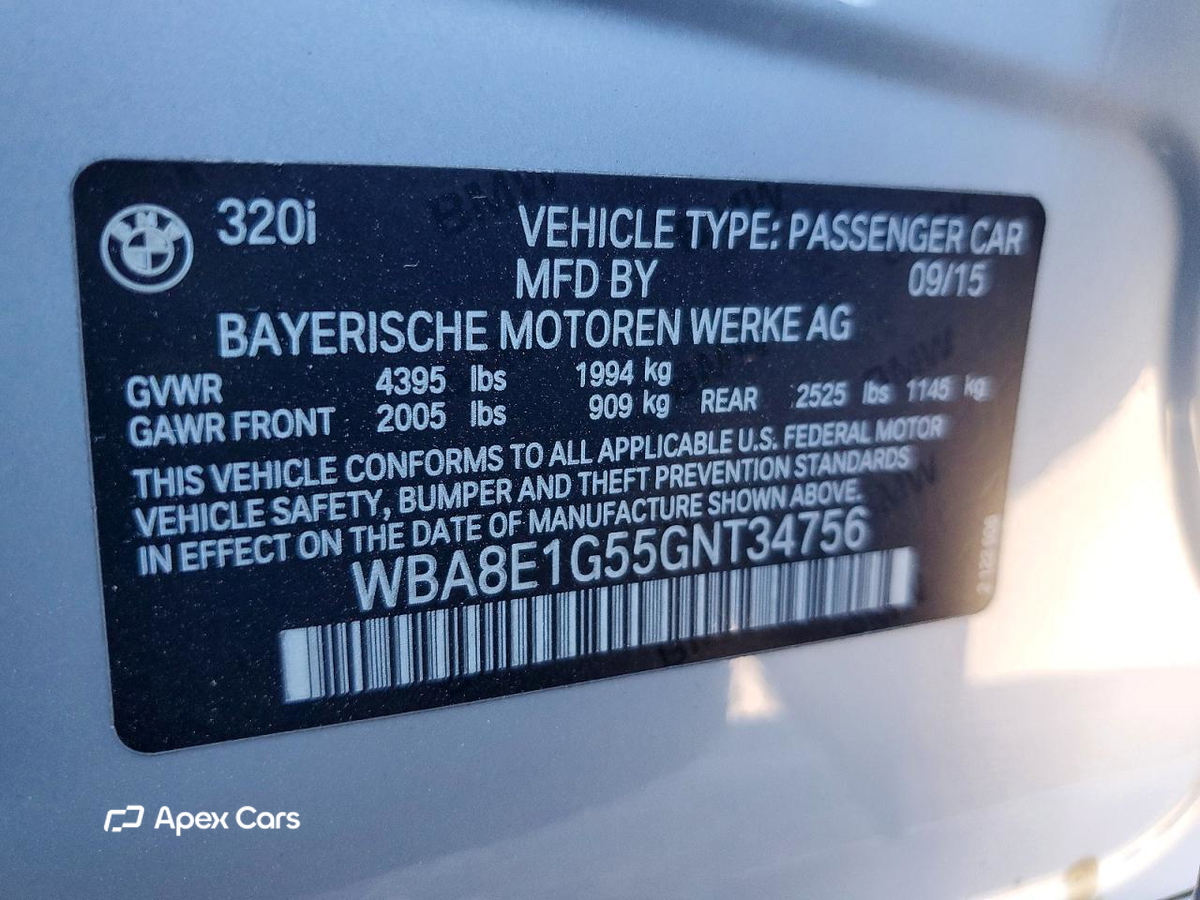 BMW Series 3 2016