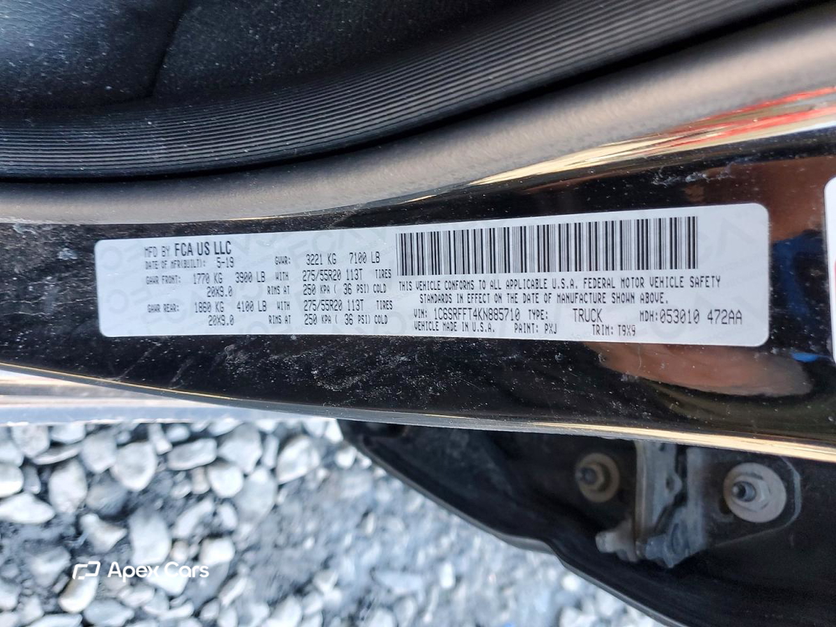 RAM 1500 2019