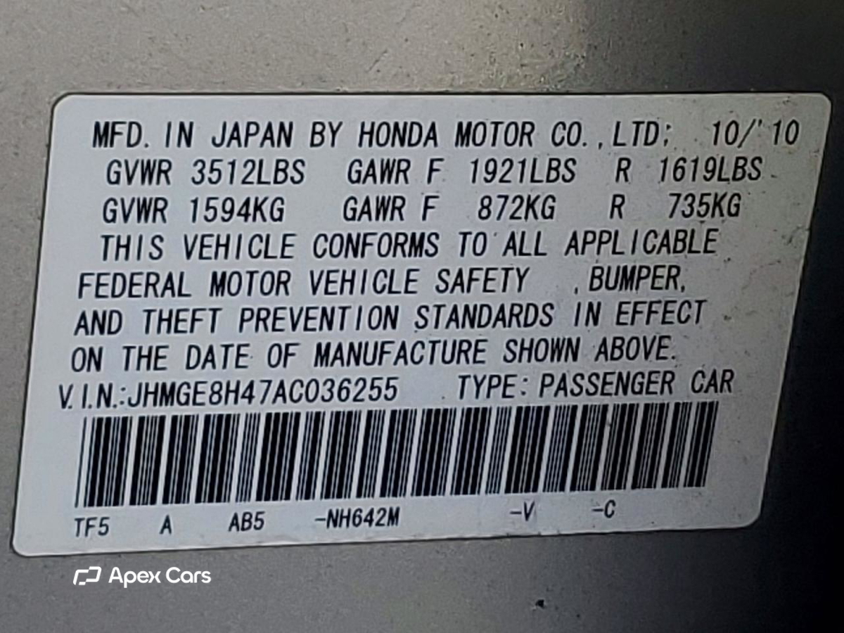 Honda Fit 2010
