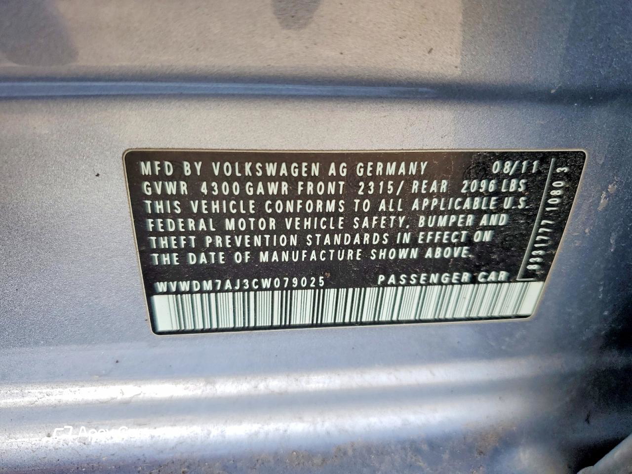 Volkswagen Golf 2012