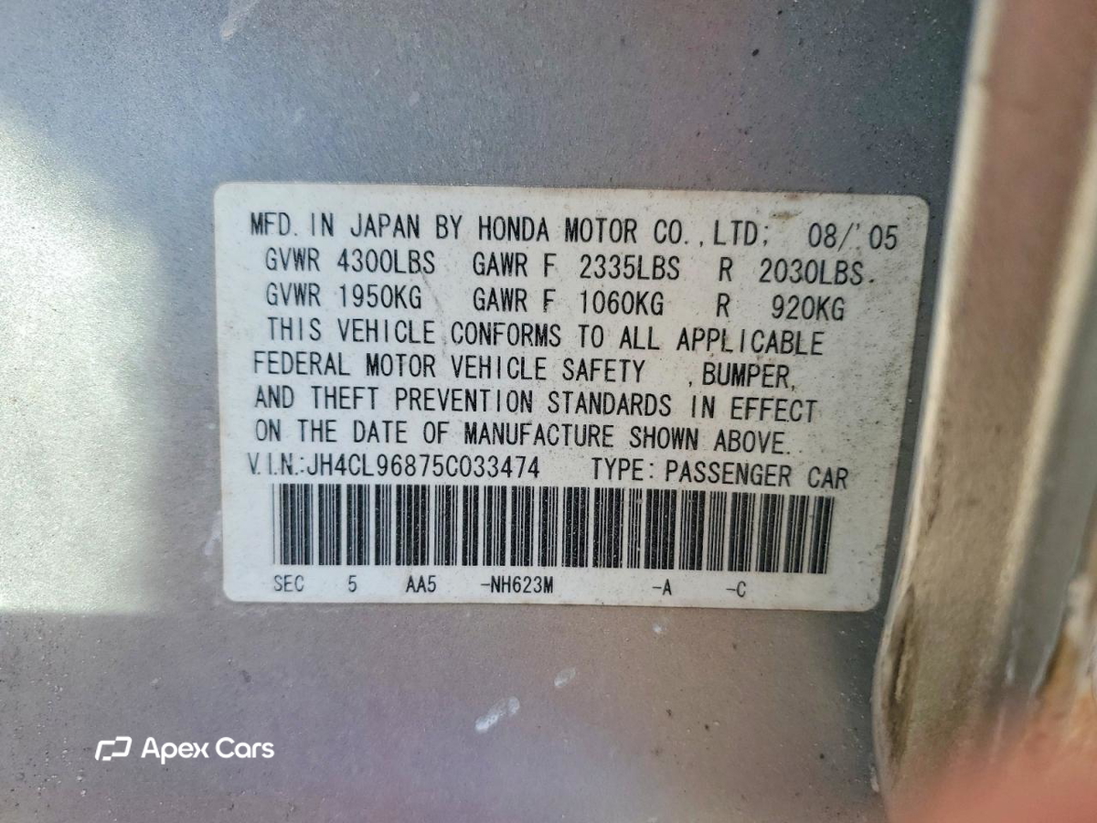 Acura TSX 2005