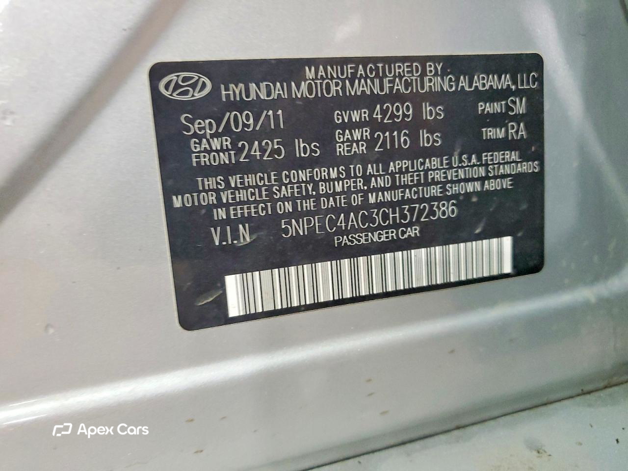 Hyundai Sonata 2012