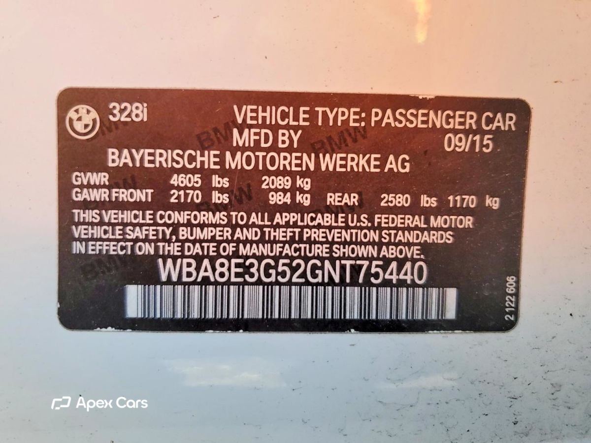 BMW Series 3 2016