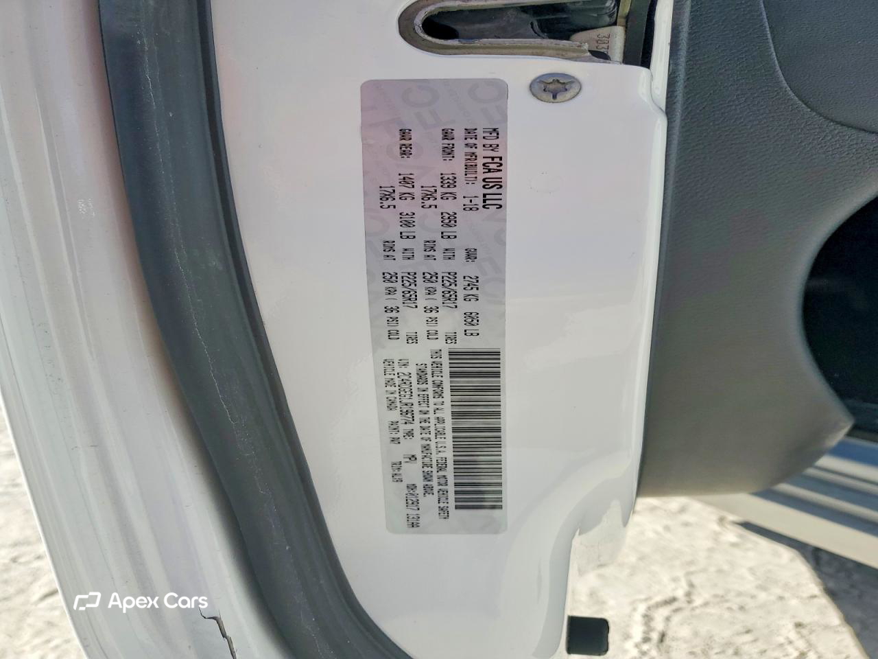Dodge Caravan 2018
