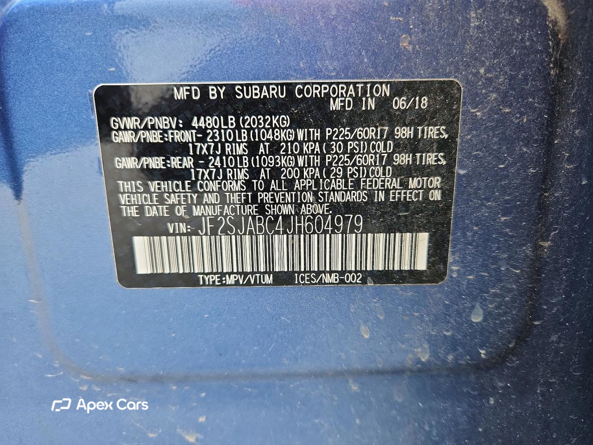 Subaru Forester 2018