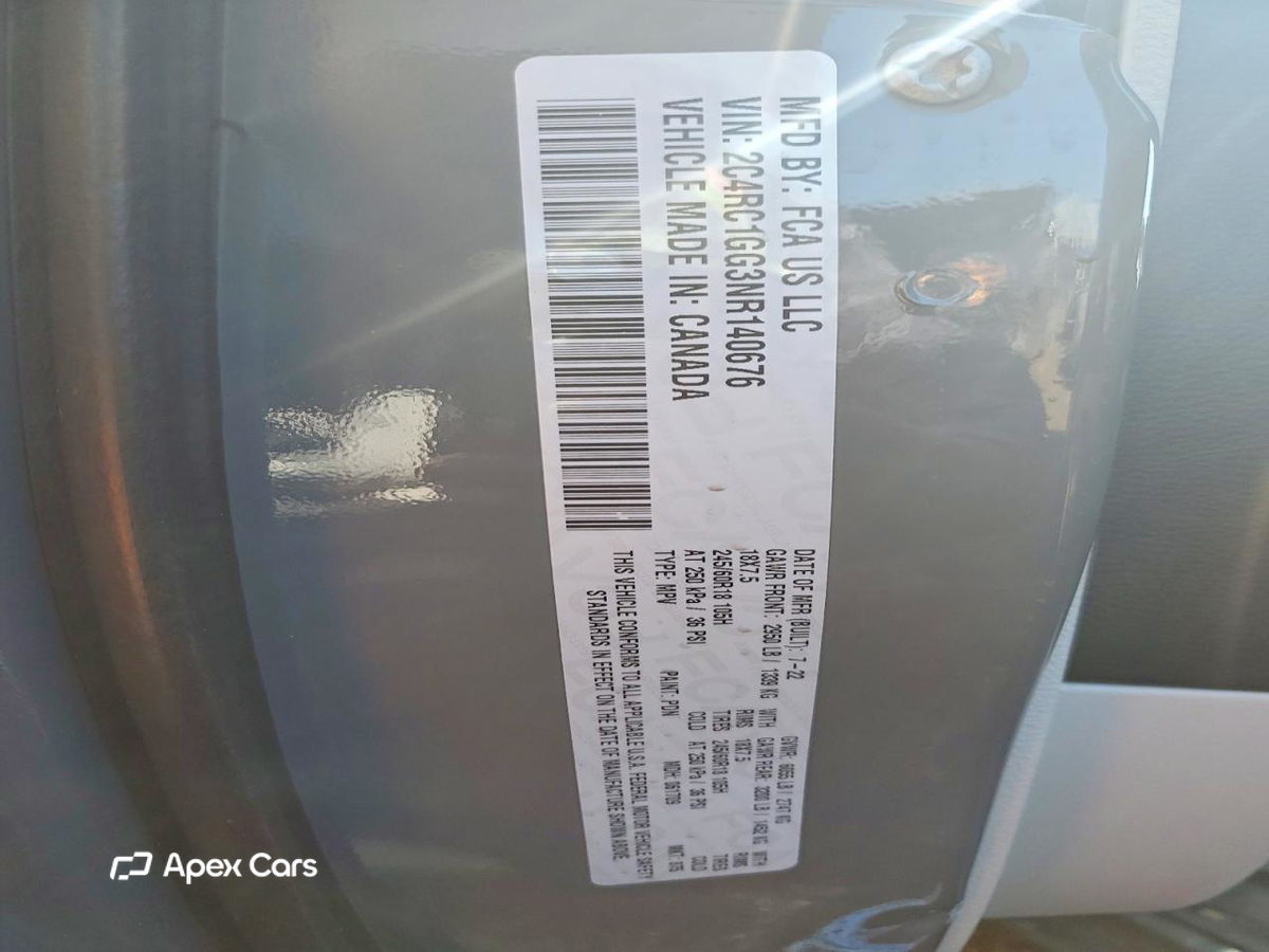Chrysler Pacifica 2022