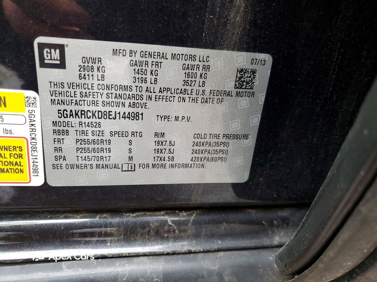 Buick Enclave 2014