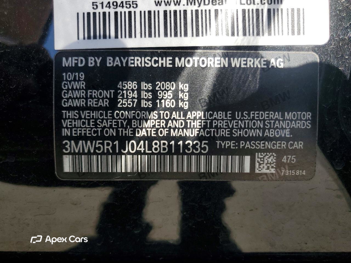 BMW Series 3 2020