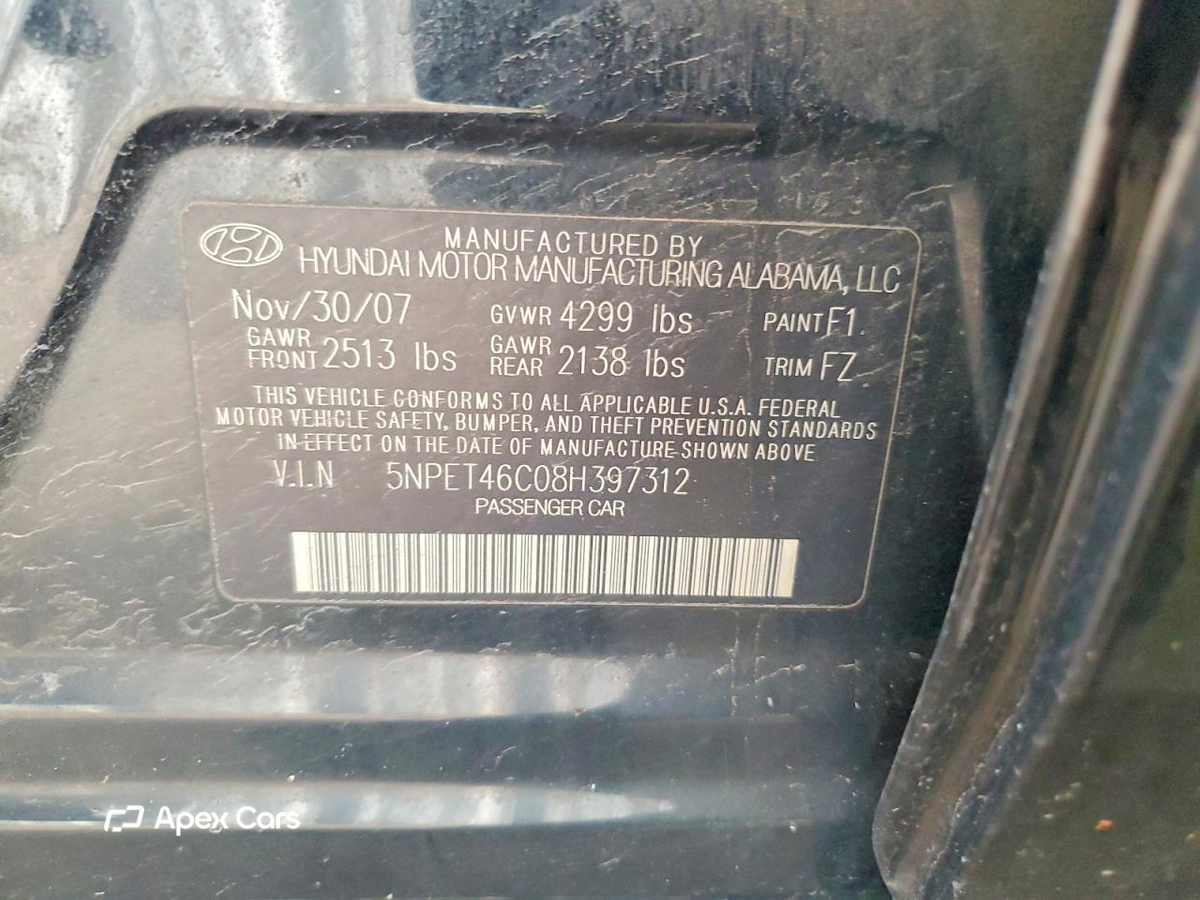 Hyundai Sonata 2008