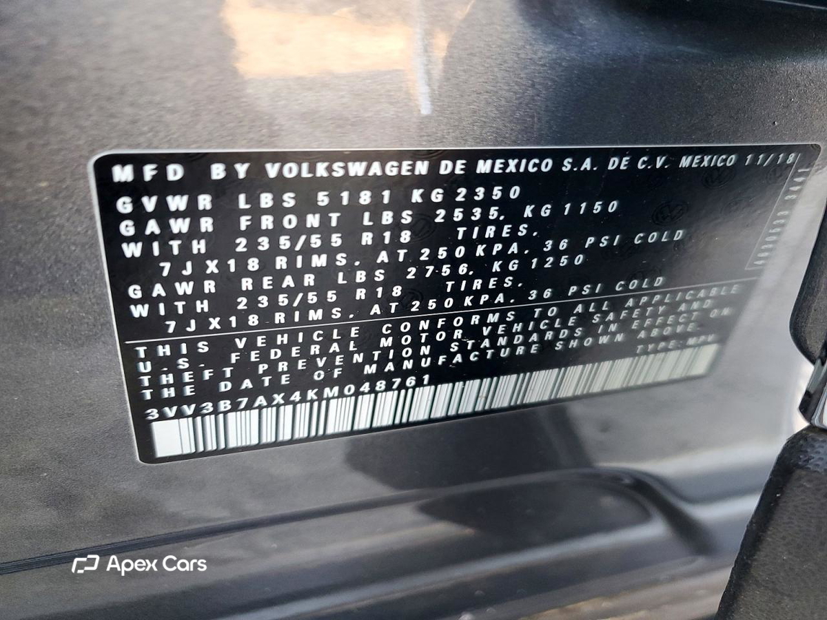 Volkswagen Tiguan 2019