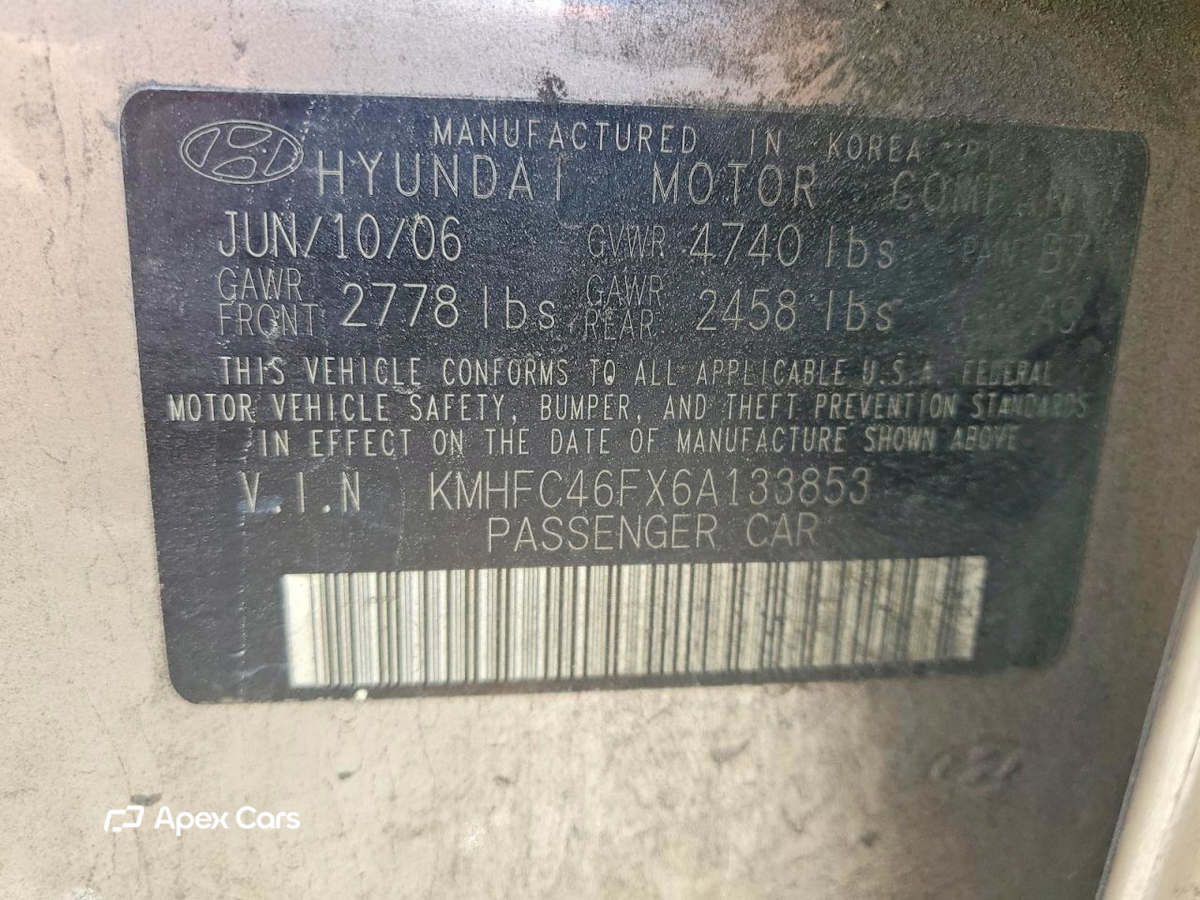 Hyundai Azera 2006