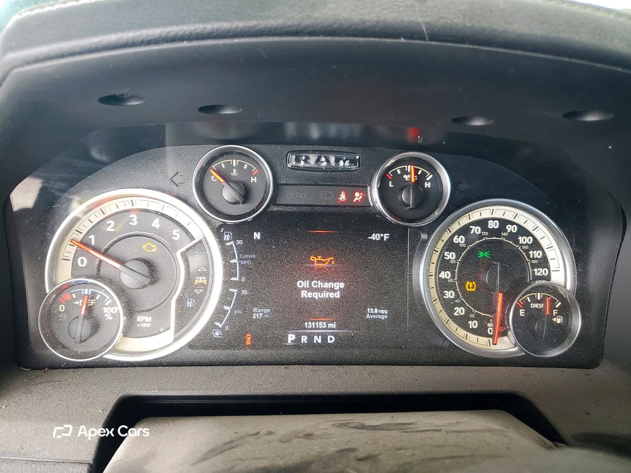 RAM 2500 2017