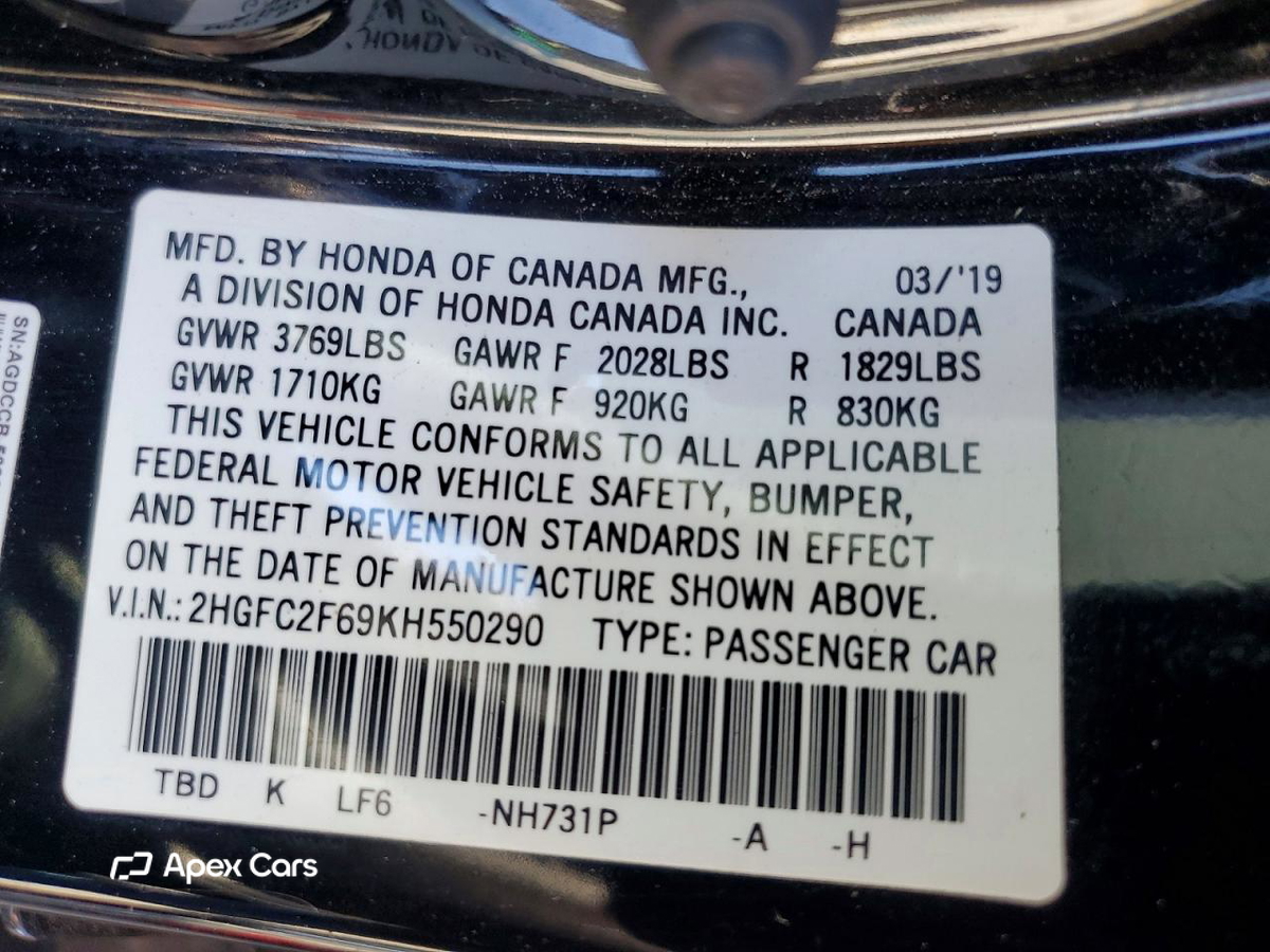 Honda Civic 2019