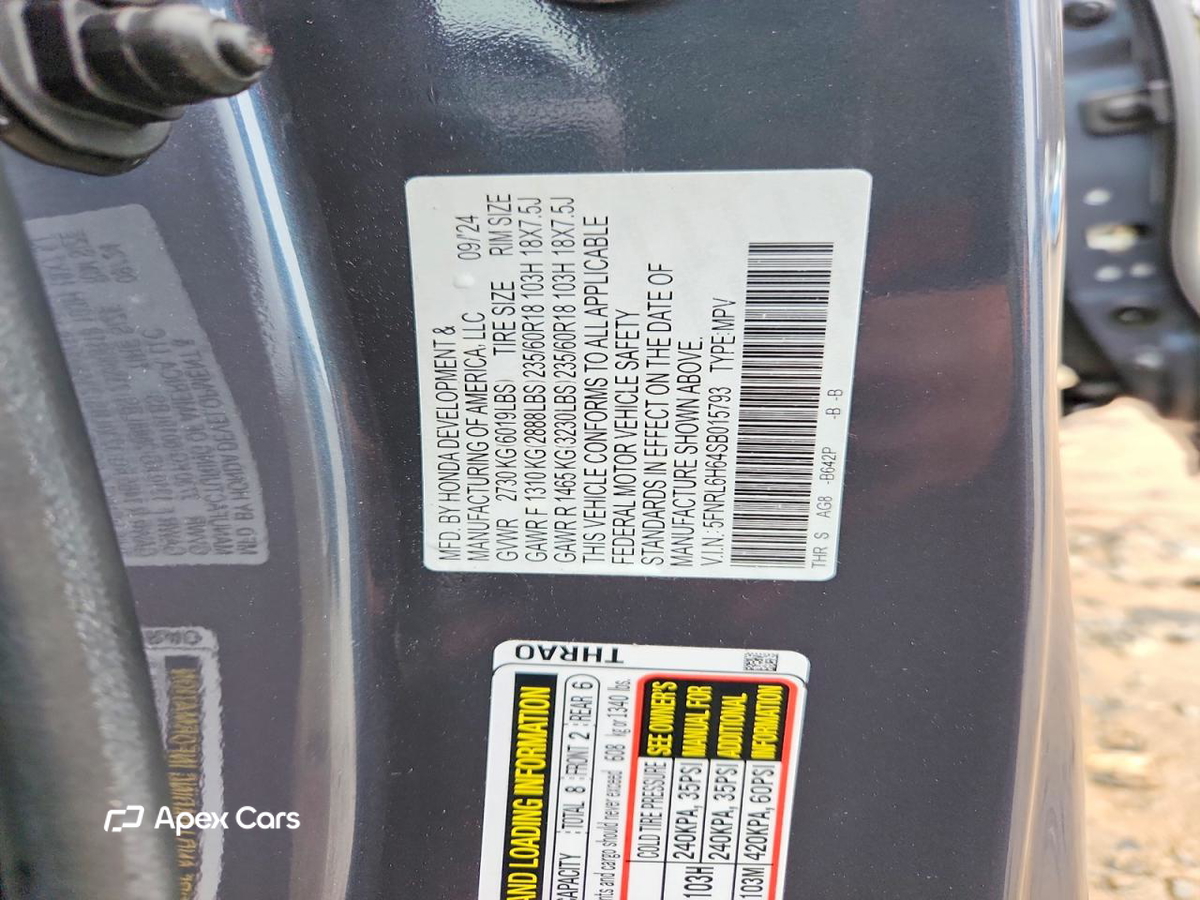 Honda Odyssey 2025