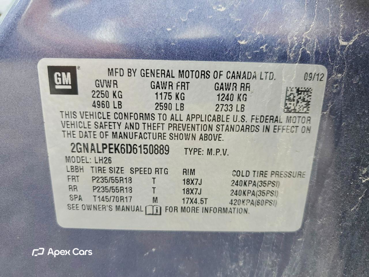Chevrolet Equinox 2013