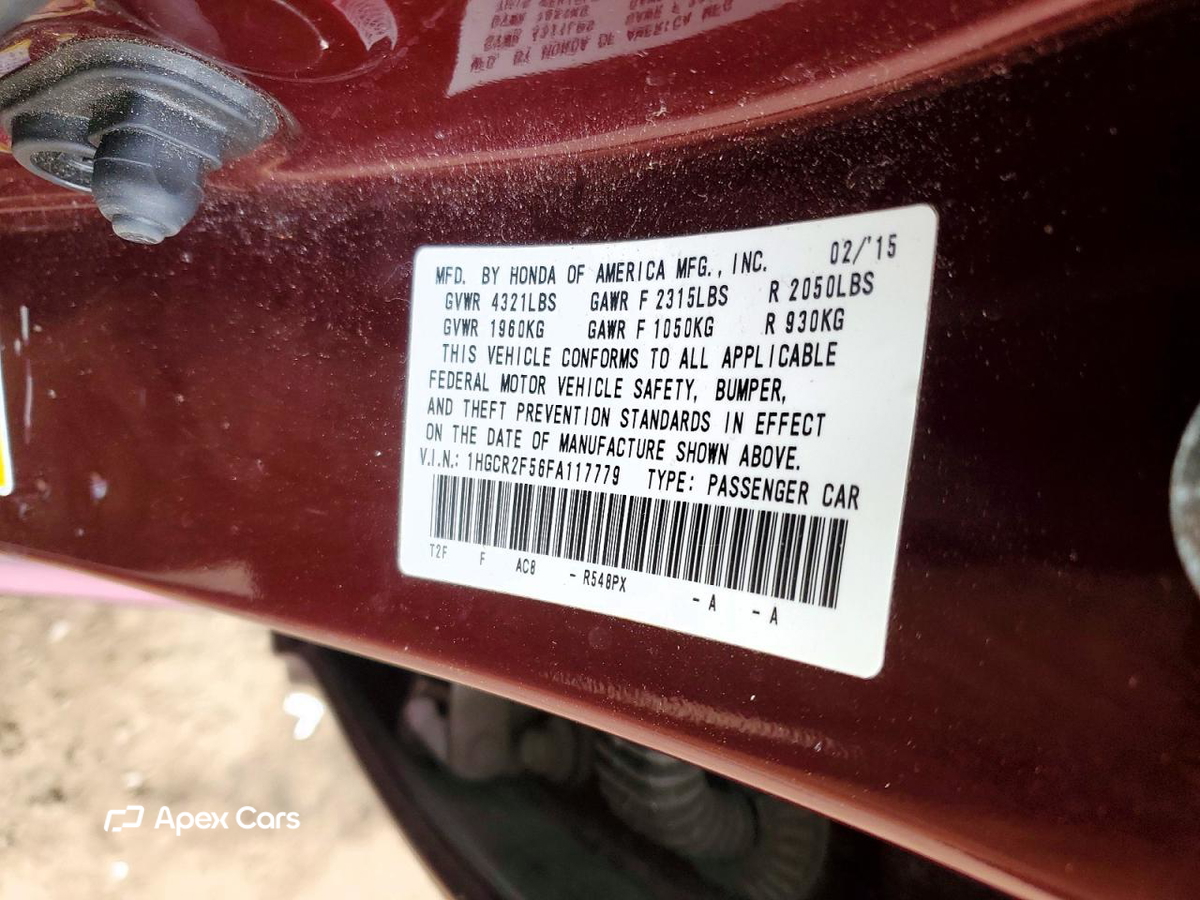 Honda Accord 2015