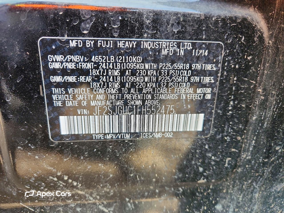Subaru Forester 2015