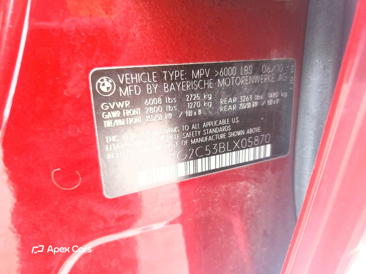 BMW X6 2011