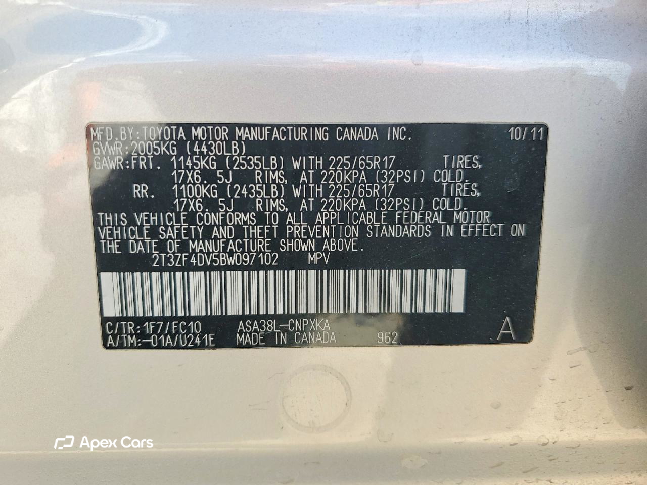 Toyota RAV 4 2011