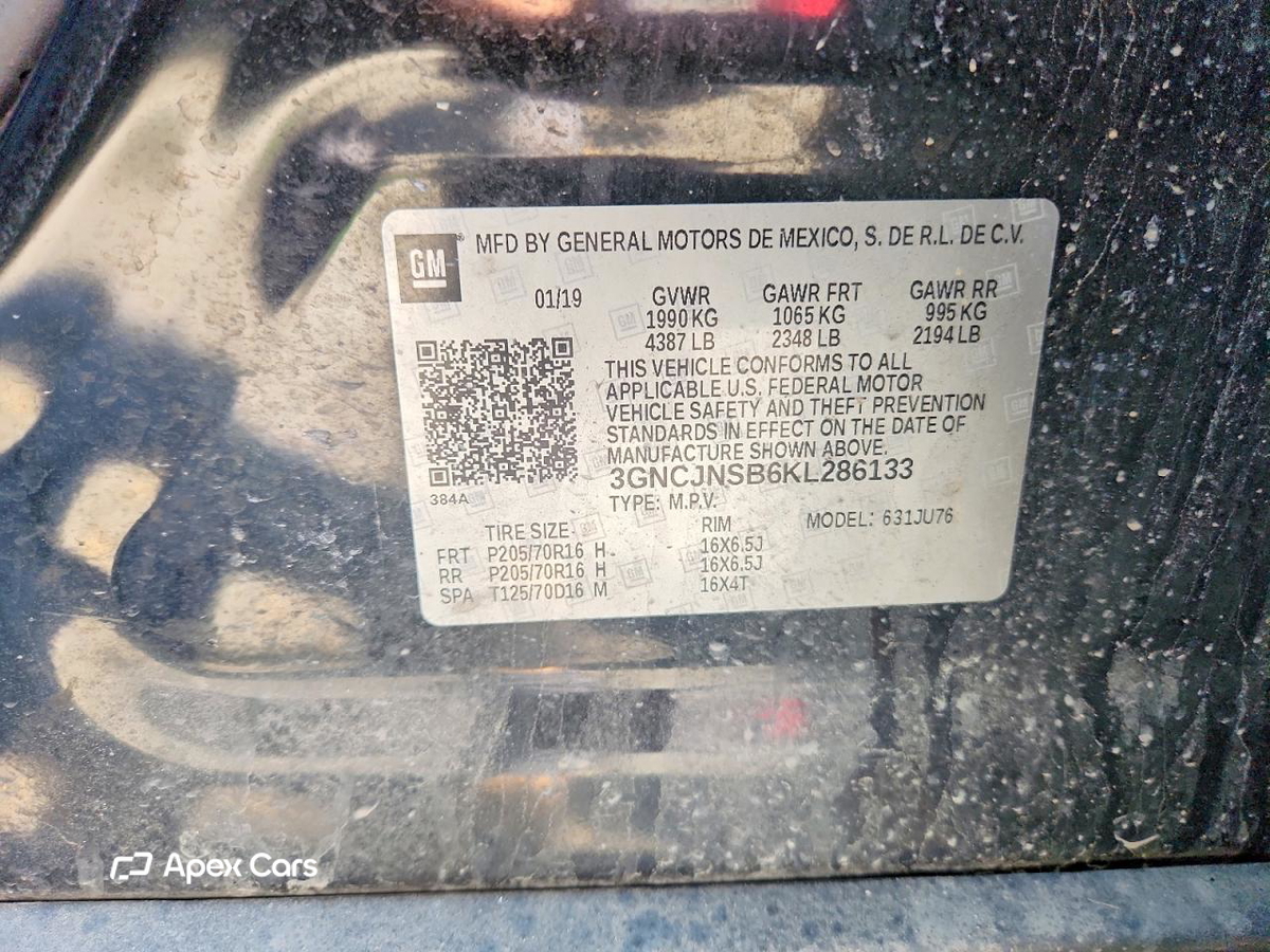 Chevrolet Trax 2019