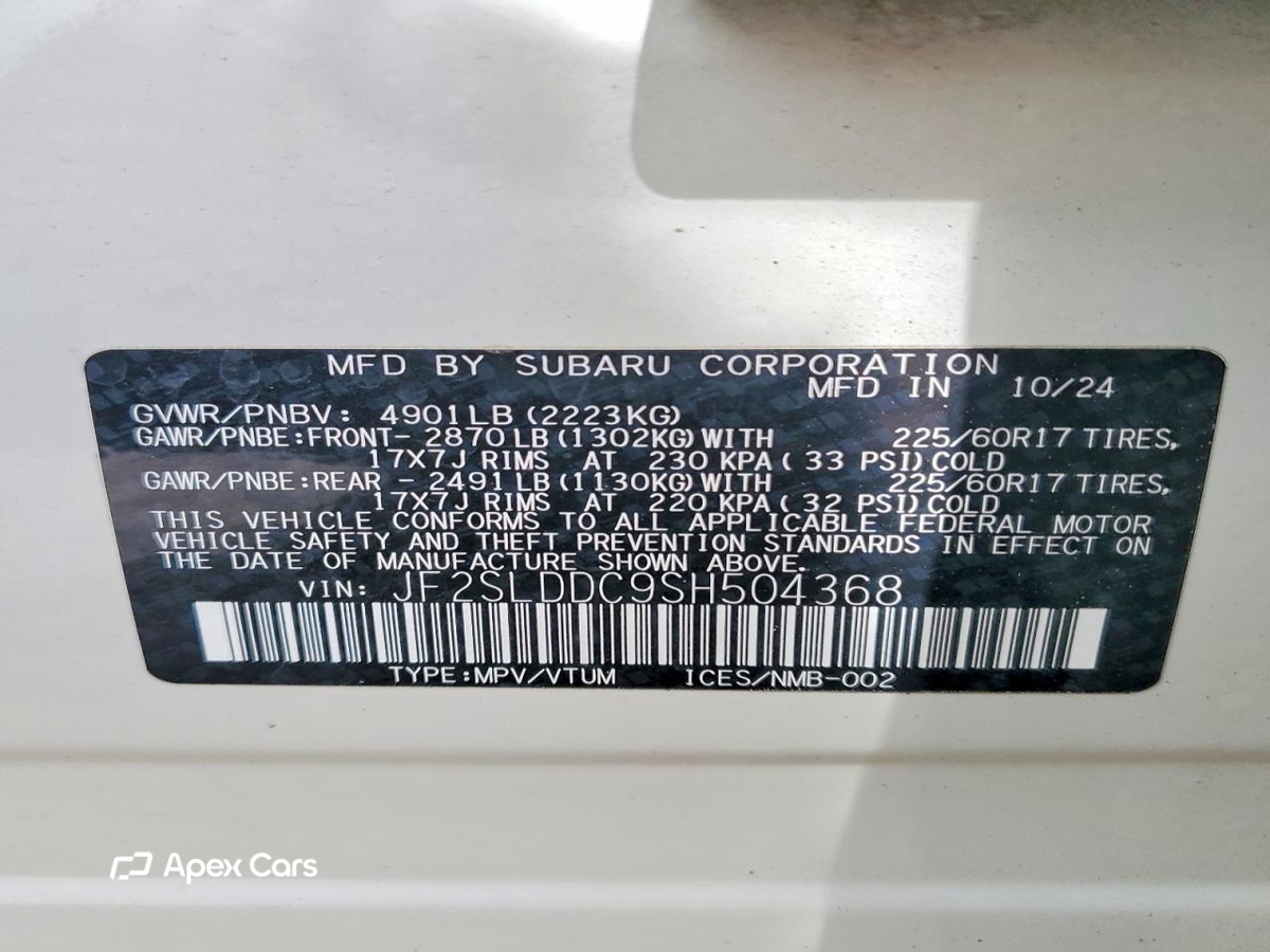 Subaru Forester 2025