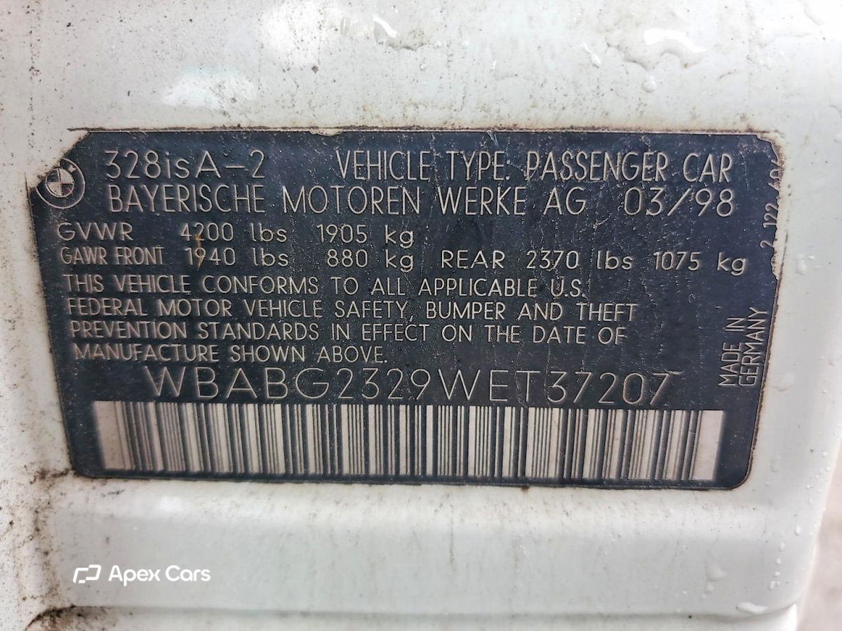 BMW Series 3 1998