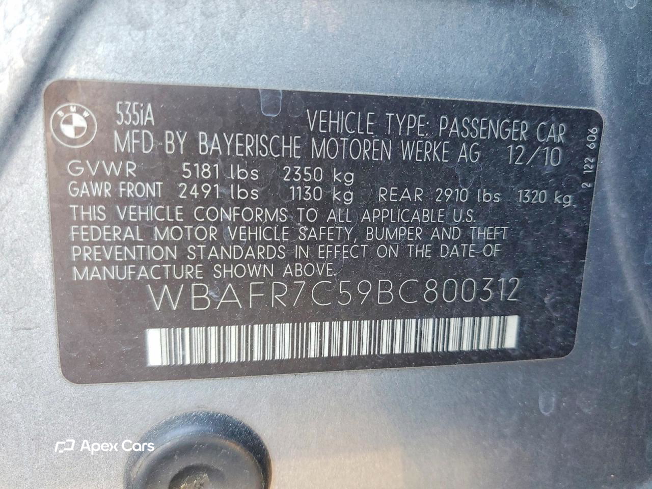 BMW Series 5 2011