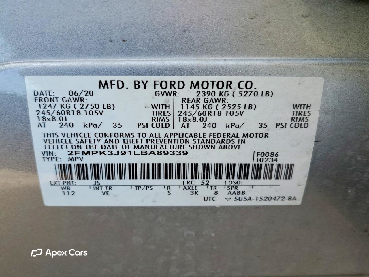 Ford Edge 2020