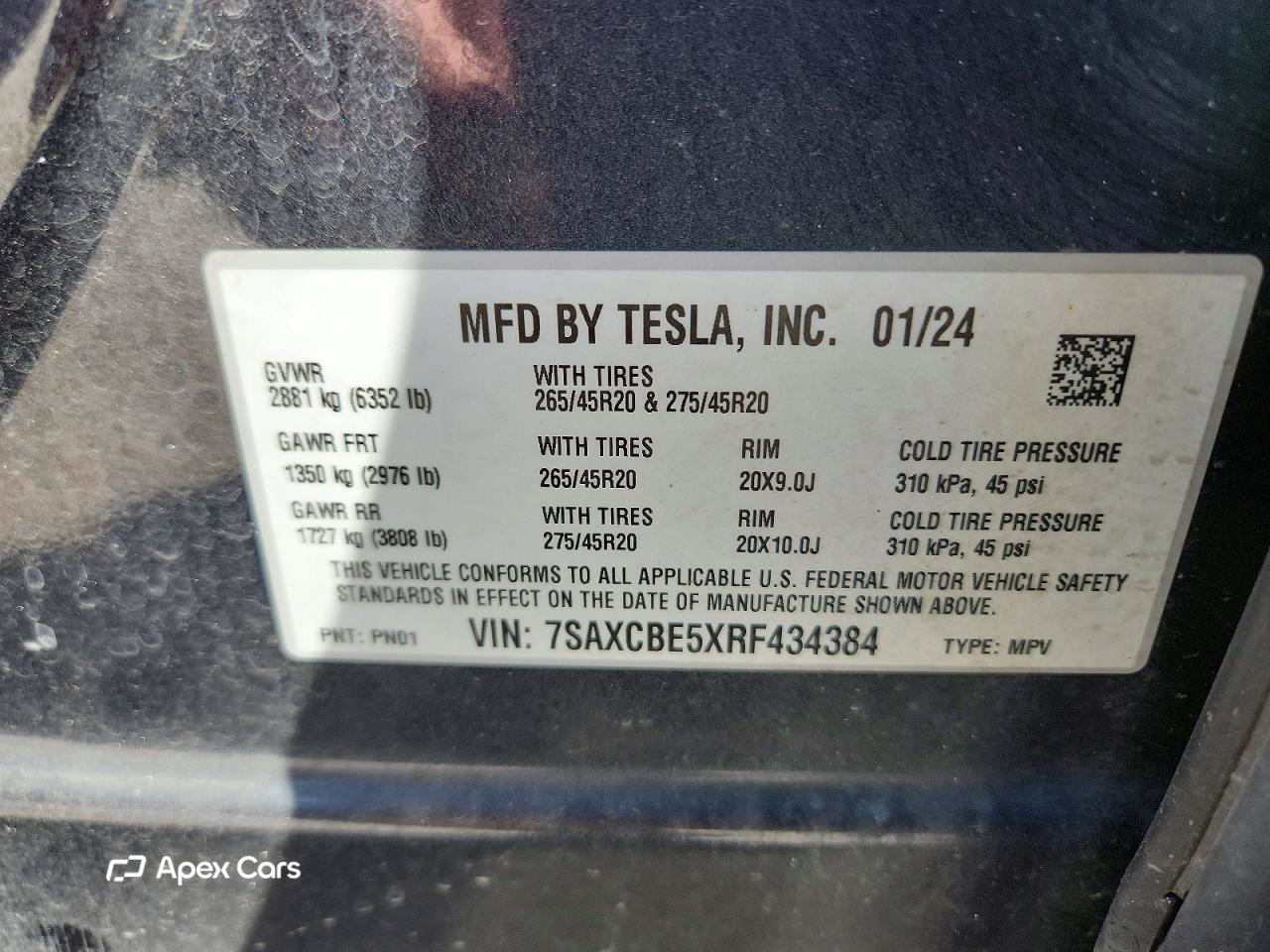 Tesla Model X 2024