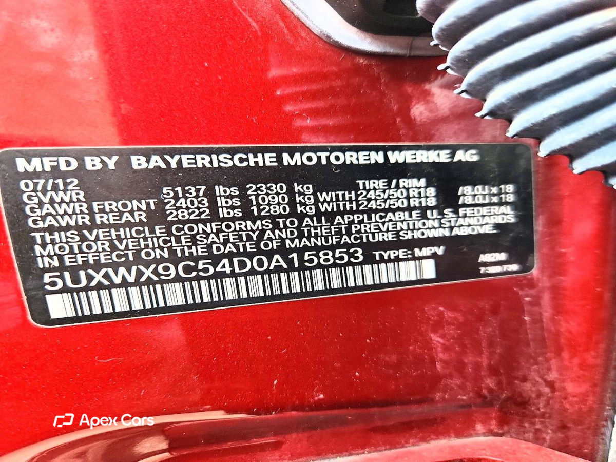 BMW X3 2013