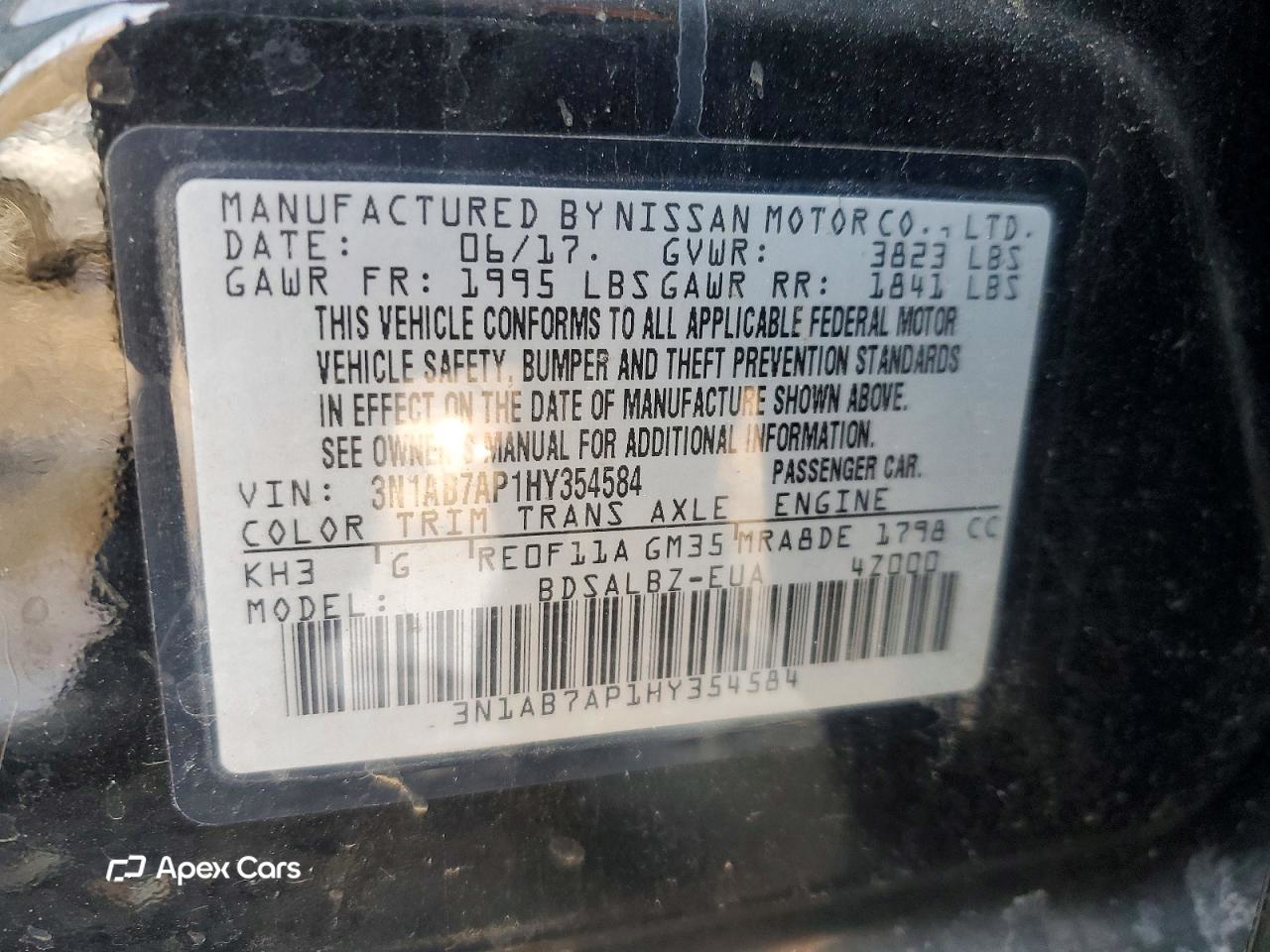 Nissan Sentra 2017