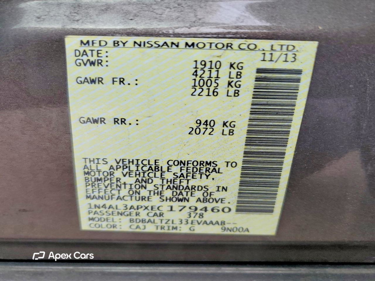 Nissan Altima 2014
