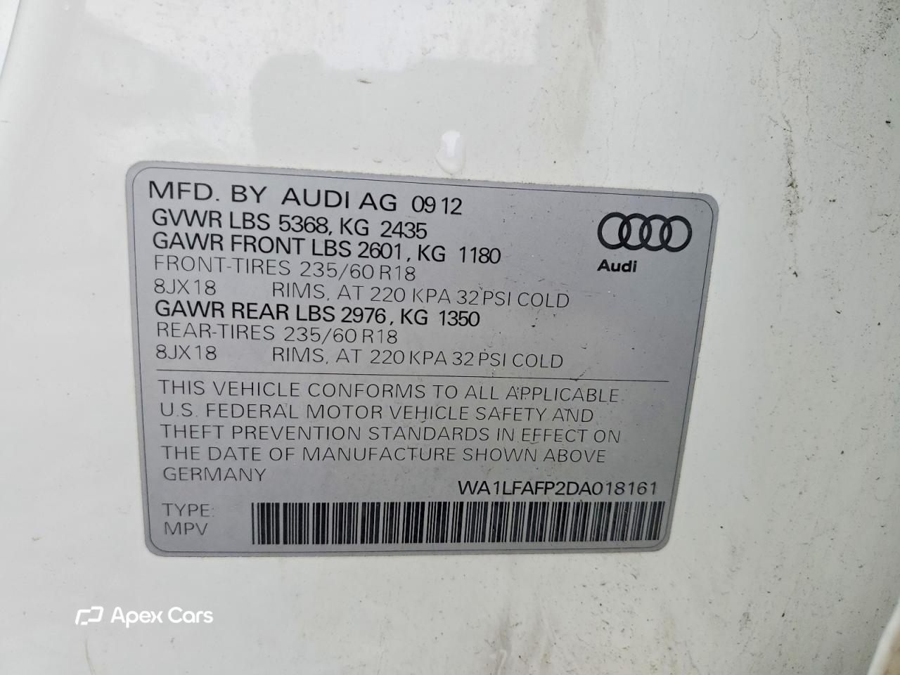 Audi Q5 2013