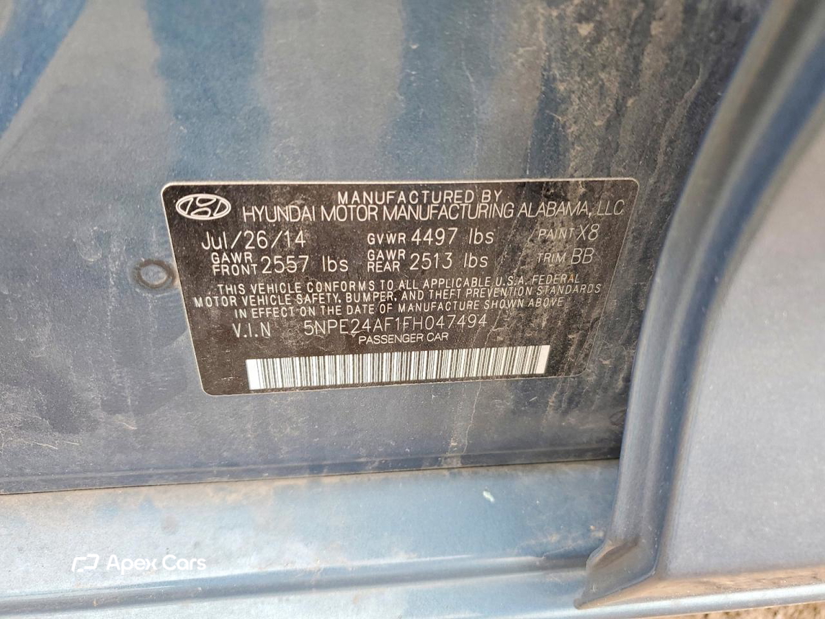 Hyundai Sonata 2015