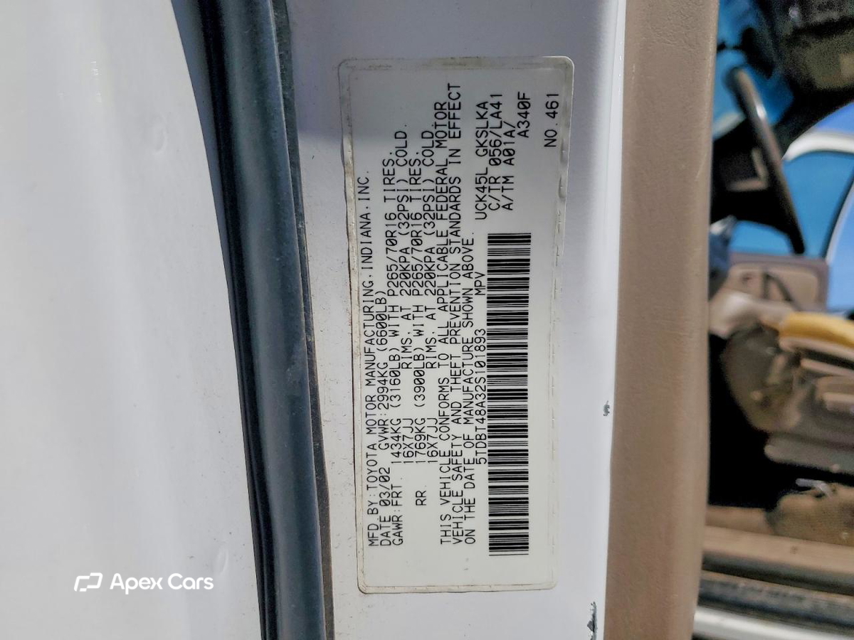 Toyota Sequoia 2002