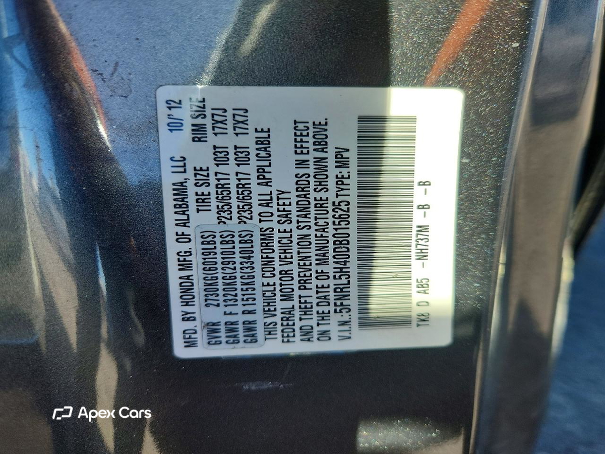 Honda Odyssey 2013