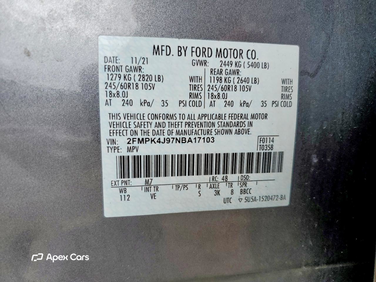 Ford Edge 2022