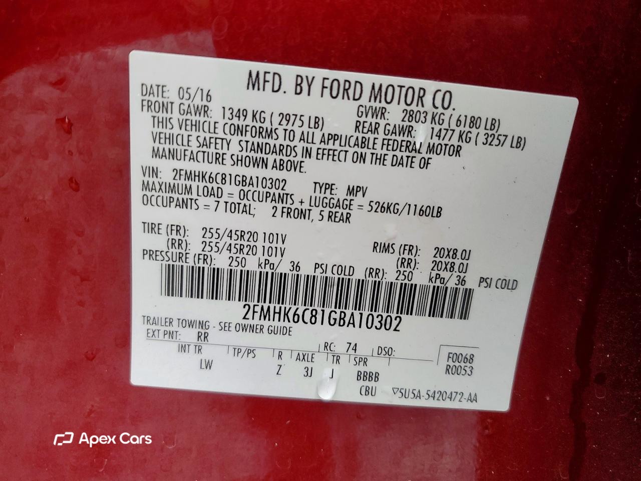 Ford Flex 2016
