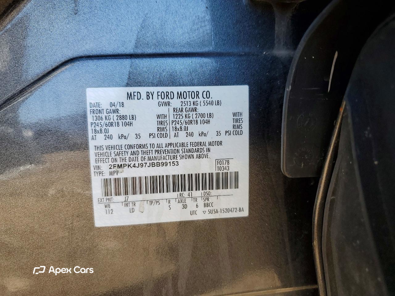 Ford Edge 2018