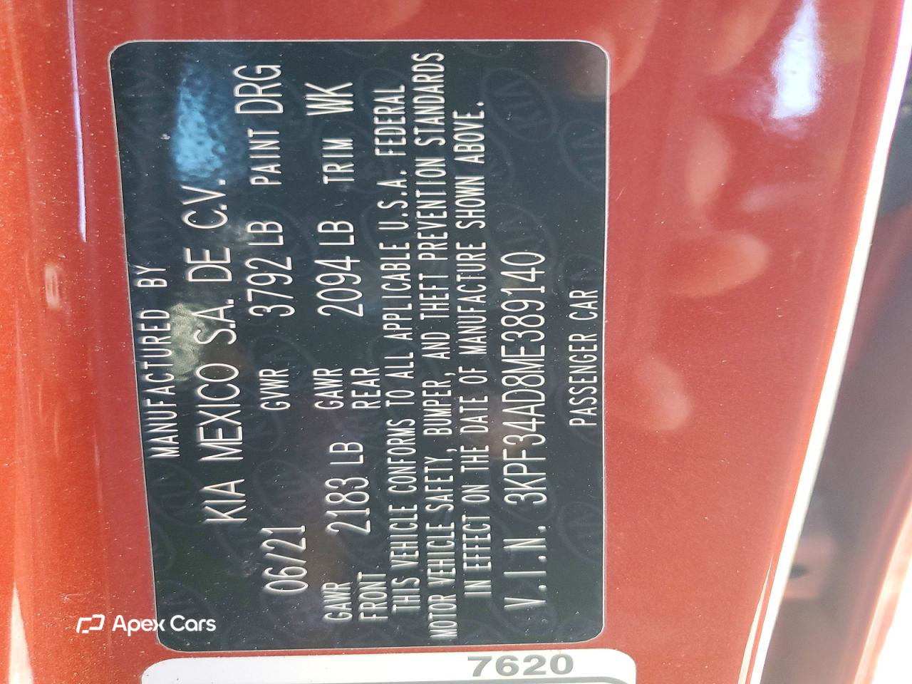 Kia Forte 2021