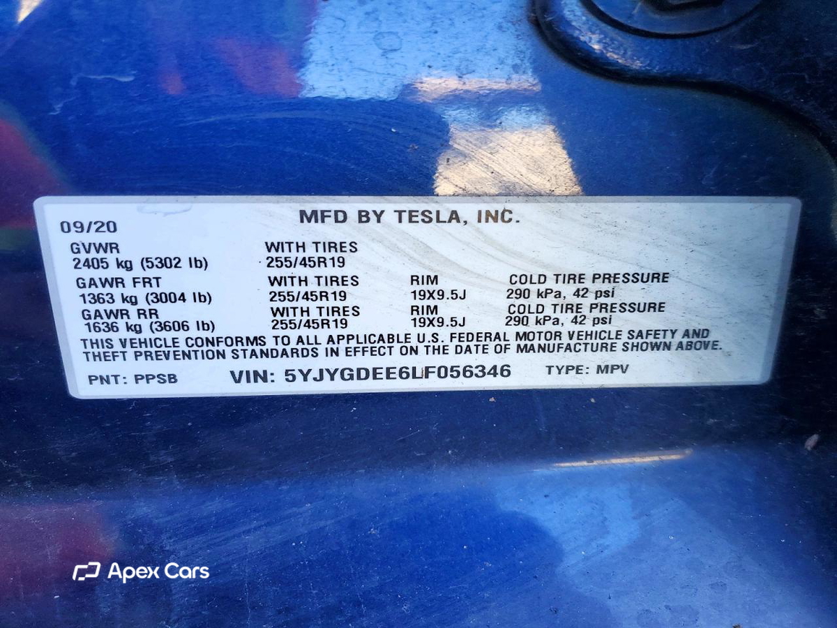 Tesla Model Y 2020