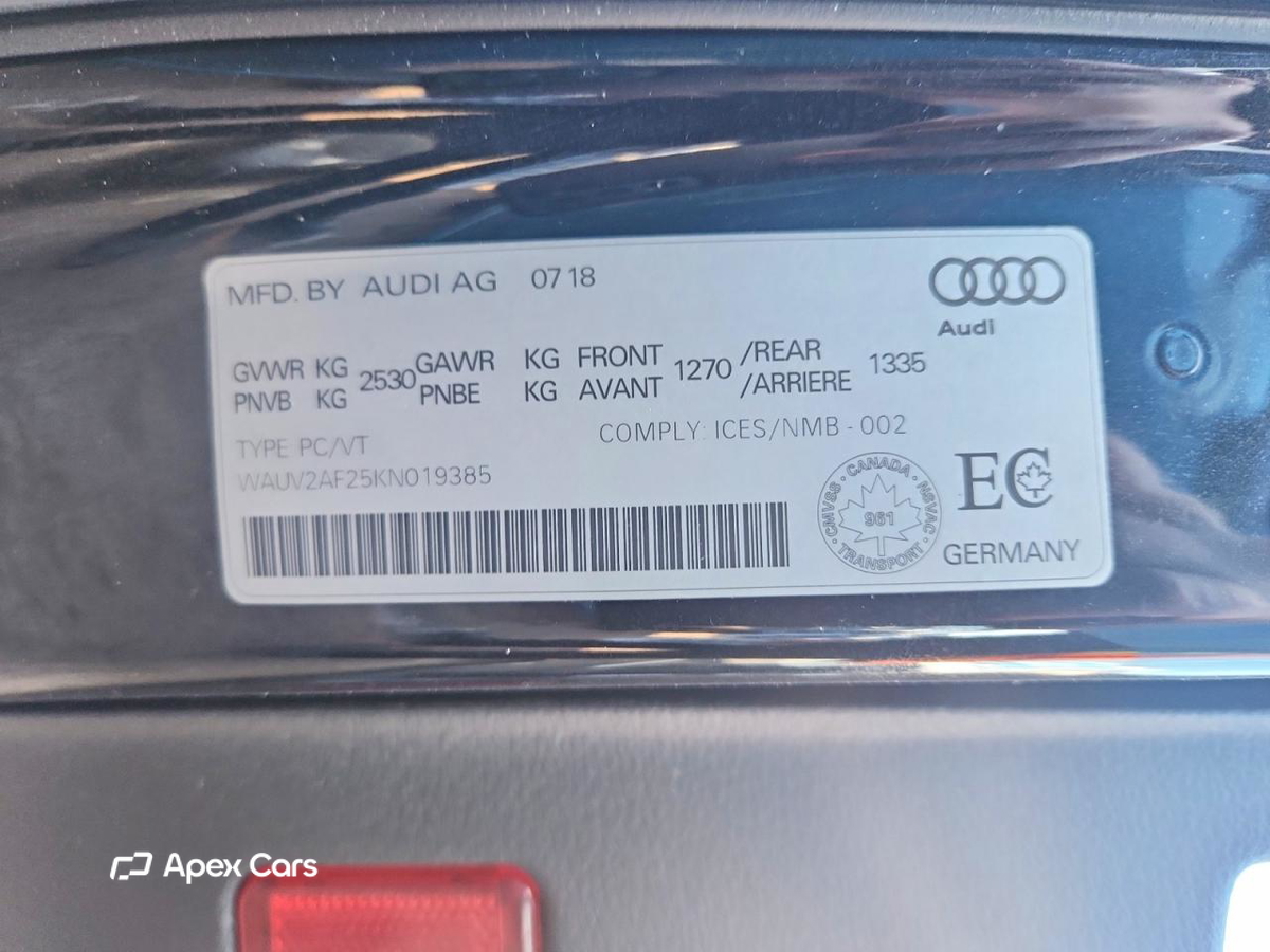 Audi A7 2019